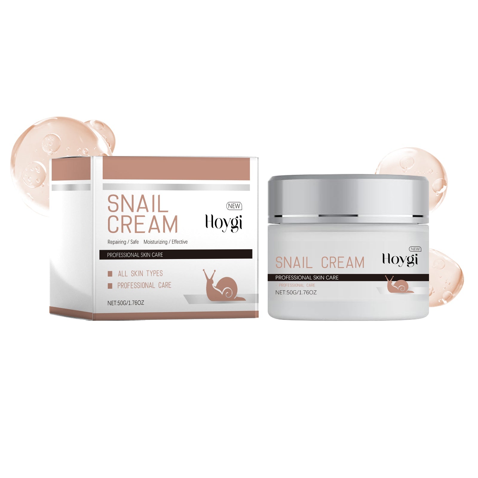 Crema idratante viso alla bava di lumaca Valstrend, crema morbida e nutriente per la pelle del viso.