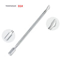 Manicure Double-headed Dead Skin Push Stainless Steel Care Tools