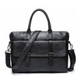 Borsa da uomo Valstrend, tracolla casual in stile postino, in pelle, ideale per viaggi e uso quotidiano.