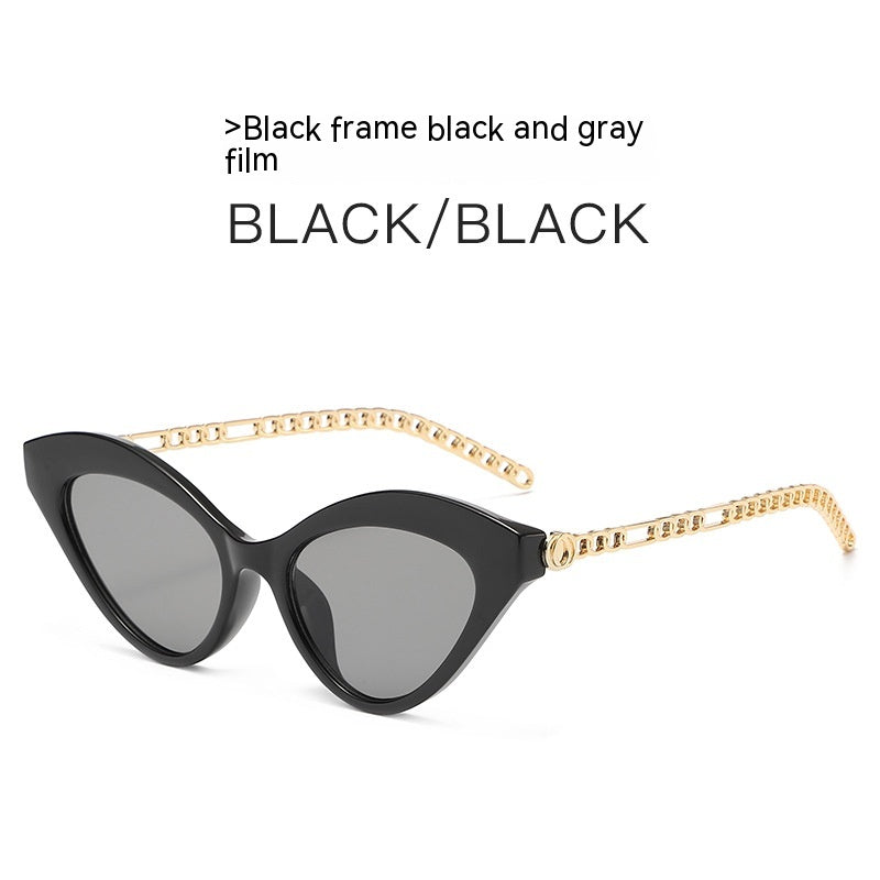 Occhiali da sole da donna Valstrend, moda trendy e di personalità con montatura elegante e lenti sfumate.
