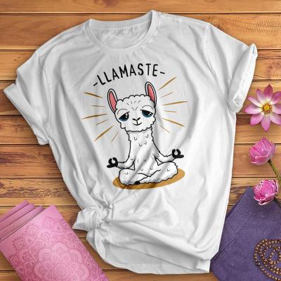 T-shirt casual con collo rotondo a maniche corte, stampa digitale europea e americana, marchio Valstrend shop