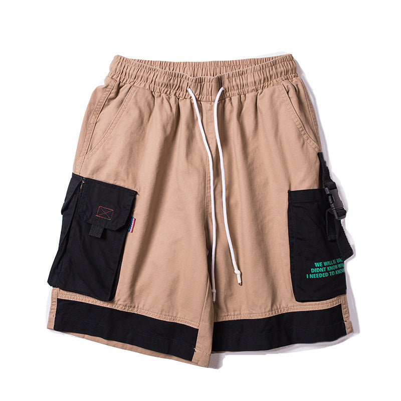 Shorts cargo multiborsa Valstrend con molte tasche in tessuto resistente, ideali per il tempo libero e attività all'aperto.