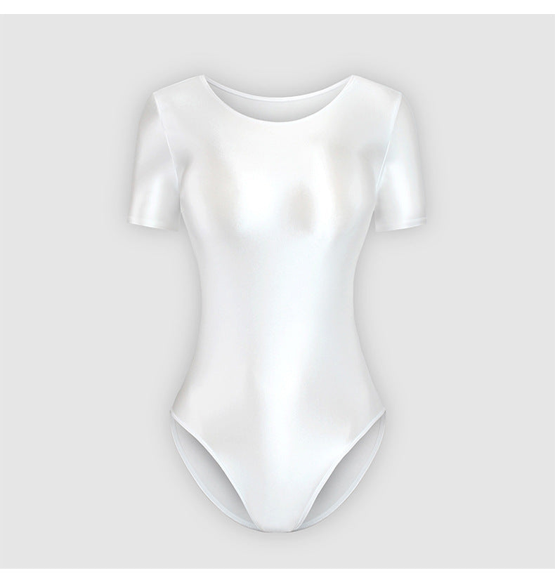 Calzamaglia da ginnastica Valstrend per yoga e ginnastica, tuta one-piece aderente in tessuto elastico, ideale per attività sportive.