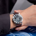 Orologio retro da tavolo Valstrend con cinturino vuoto, risparmio energetico, stile Rome, per uomo e donna, coppia elegante