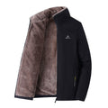 Giacca casual larga in pile imbottito Valstrend, stile informale, tessuto spesso e caldo, ideale per l'inverno.