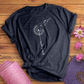 T-shirt casual a maniche corte Valstrend, stampa digitale europea e americana, girocollo, stile rilassato e moderno.