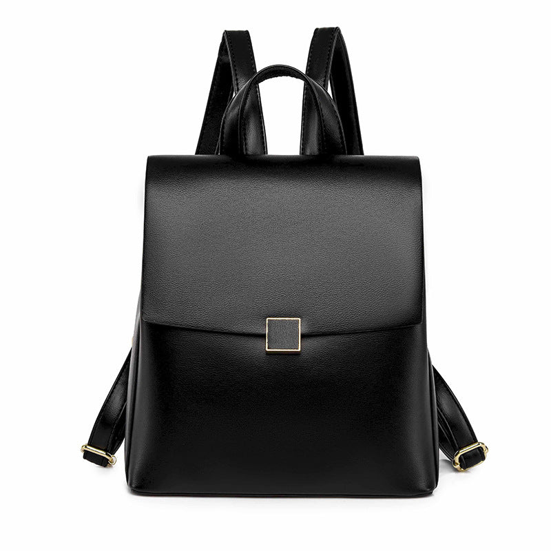 Elegante borsa da viaggio in pelle morbida Valstrend, perfetta per studenti e viaggi, con design versatile e stile moderno.