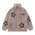 Winter Patch XINGX Embroidered Lamb Wool Loose Outside