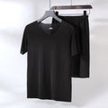 Shorts da uomo Valstrend in tessuto leggero per l'home wear, maniche corte e stile comodo, ideali per il relax domestico