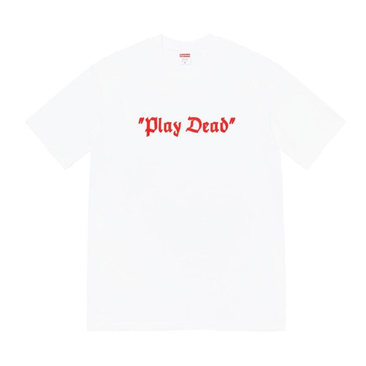 T-shirt casual a maniche corte Valstrend con stampa digitale Dead Play europeo e americano, girocollo, stile rilassato.