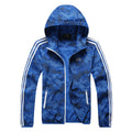 Giacca leggera da uomo Valstrend, giacca sportiva outdoor, traspirante, impermeabile, protezione dal sole, a maniche lunghe estate