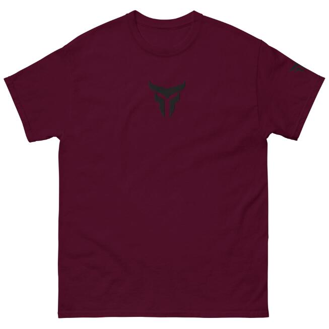 T-shirt casual con scollo rotondo, stampa digitale europea e americana, marca Valstrend, vista frontale in cotone.