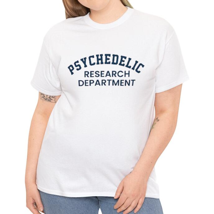 Maglietta psichedelica Research Department Valstrend con stampa colorata e dettagli vivaci, tessuto morbido e comodo.