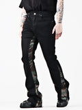 Jeans flare vintage Valstrend Shop, lavati e leggermente elastici, con taglio morbido e stile retrò, visibili in immagine.
