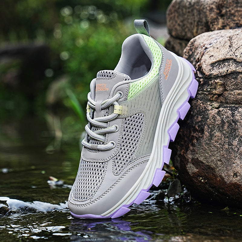Scarpe da arrampicata outdoor Valstrend shop, stivaletti a basso profilo in mesh per uomo e donna, taglia grande.