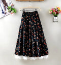 Lace All-match Long Skirt Pettiskirt