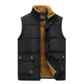 European Size Men's Youth Fleece-lined Down Cotton Vest