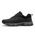 Scarpe da uomo Valstrend in pelle impermeabile, casual, adatte a uomini di mezza età e anziani, stile da corsa e da passeggio.