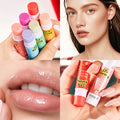 Set di 6 lip balm Bosuya di Valstrend Shop in scatole colorate, con balsami per le labbra idratanti e nutrienti.