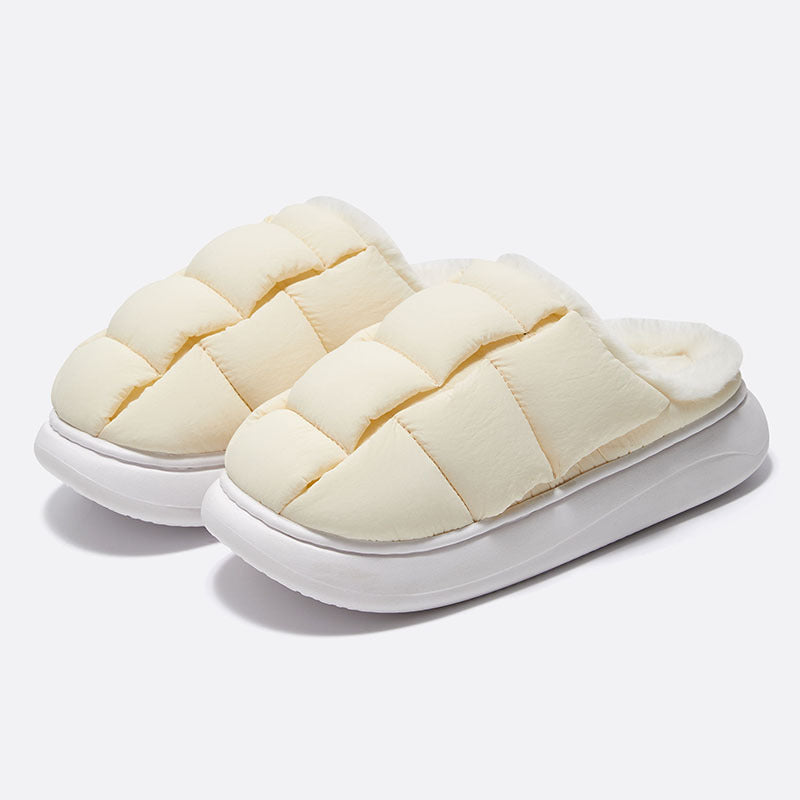 Scarpe da esterno in cotone Valstrend per coppie, stile casual e comfort, con dettagli visibili sulla tomaia bianca e blu.
