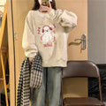 Women's Polyester Pullover Cotton Sweater