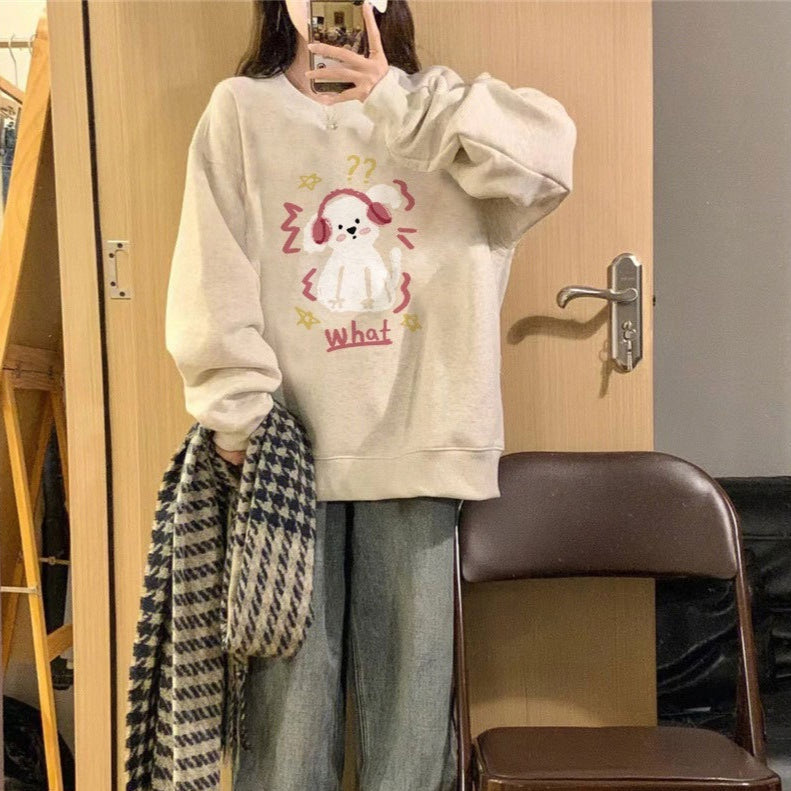 Women's Polyester Pullover Cotton Sweater