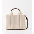 High-quality Canvas Stitching Portable Shoulder Messenger Bag