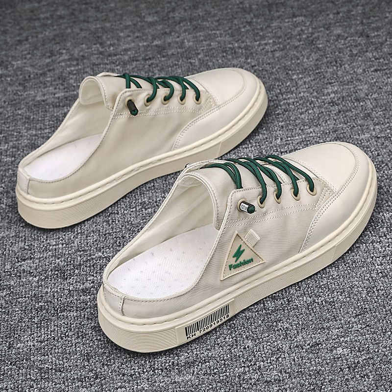 Scarpe da uomo Valstrend, pantofole estive casual, leggere e traspiranti, senza tacco, ideali per sport e uso quotidiano.