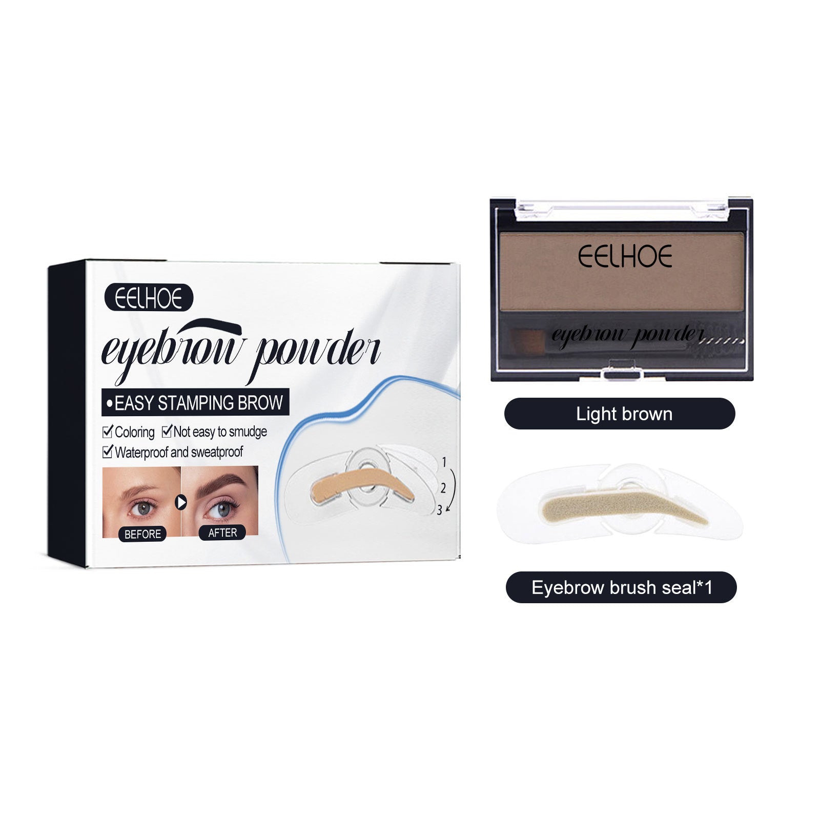 Smalto per sopracciglia Valstrend, trucco naturale, a lunga durata, waterproof e resistente allo scolorimento.
