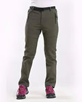 Female Outdoor Plus Fluff Thickened Warm Pants