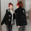 Cappotto caldo e versatile in stile coreano, vestibilità loose e fashion, marchio Valstrend, visibile con dettagli di tessuto e design.