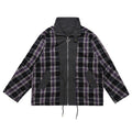 Fashion Double-sided Plaid Jacket Coat For Men