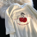 T-shirt oversize a manica corta Valstrend, design casual e versatile, adatto sia per uomo che per donna, stile minimalista.