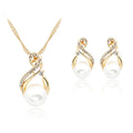 Collana e orecchini esotici Valstrend con perle, perfetti per serate giapponesi e coreane, accessori da sposa e fotografia.