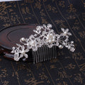 Spazzola per capelli Valstrend in lega con dettagli a perla, ideale come accessorio da sposa e matrimonio.
