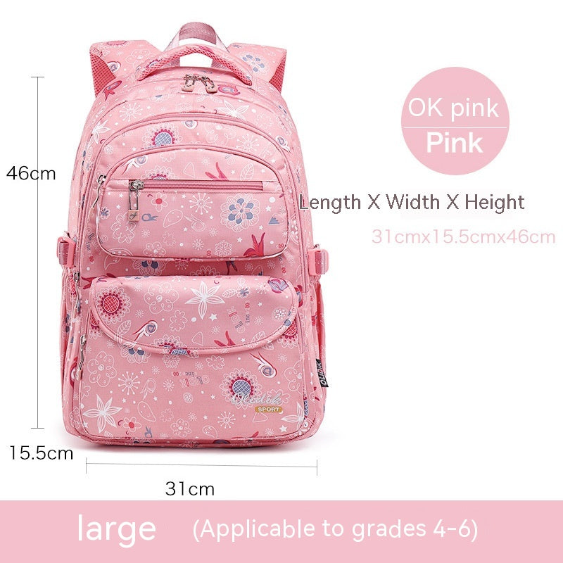 Zaino per bambini leggero e comodo di Valstrend, con spallacci imbottiti e design pratico per la scuola e il tempo libero