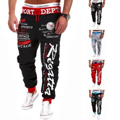 Pantaloni jogger larghi con cintura a cordino di Valstrend Shop, tessuto morbido e comodo per il casual e sportivo.