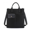 Borsa a tracolla casual in tela canvas Valstrend, ideale per lavoro e viaggio, con scomparti pratici e stile moderno