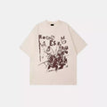 T-shirt unisex con collo rotondo di tendenza Valstrend, maglietta casual per uomo e donna, tessuto morbido e stile moderno.
