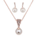 Collana di perle Valstrend con set di pendenti e fili di perle bianche, elegante e raffinata per ogni occasione.