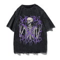 Maglietta streetwear hip hop da uomo Valstrend con stampa grafica, tessuto morbido e stile urbano.
