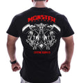 T-shirt casual a maniche corte con collo rotondo, stampa digitale europea e americana, marca Valstrend, in tessuto leggero.