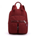 Zaino nylon femminile Valstrend con grande capacità, multi-tasche, design alla moda e spazioso per uso quotidiano.