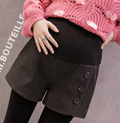 Shorts in lana per lifting addominale Valstrend, modello a vita alta, tessuto morbido e confortevole per un supporto naturale.