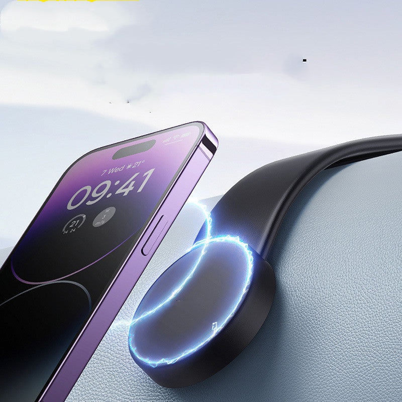 Supporto magnetico universale per auto Valstrend, clip di fissaggio e superficie di attacco visibili in immagine