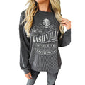 Maglione Valstrend donna con scollo rotondo e maniche lunghe, tessuto morbido e confortevole, in colore neutro.