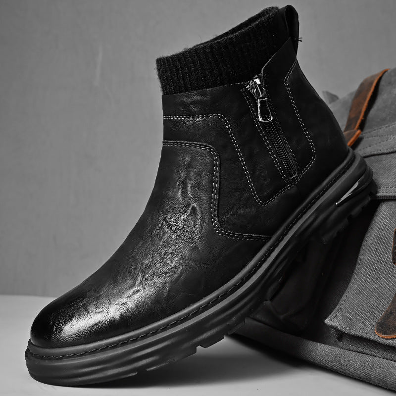 Calzini da uomo Port Workwear per stivali Martin di Valstrend, morbidi e resistenti, ideali per il lavoro e il tempo libero.