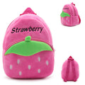 Zaino per bambini Valstrend con disegno di fragola, perfetto per neonati e bambini piccoli, resistente e adatto alla nursery.