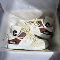 Scarpe sportive da donna Valstrend shop, sneakers bianco casual per studenti, all-match, stile sportivo e comodo.