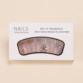 Nail Patch Wear Butterfly Colorful Crystals Removable